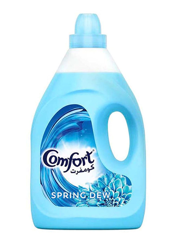 Comfort Spring Dew Fabric Softener, 4 Litre, Blue
