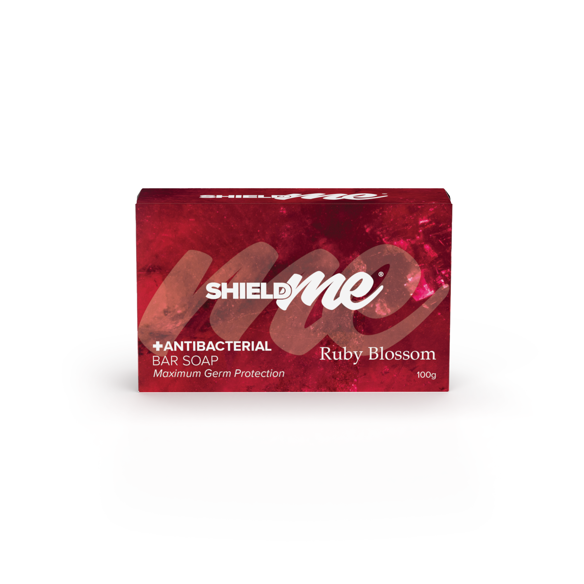 SHIELDme Antibacterial Bar Soap 100mg - Ruby Blossom