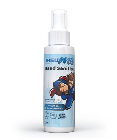 High Level Hand Sanitizer 100% Natural - For Boys SHIELDme 100ml